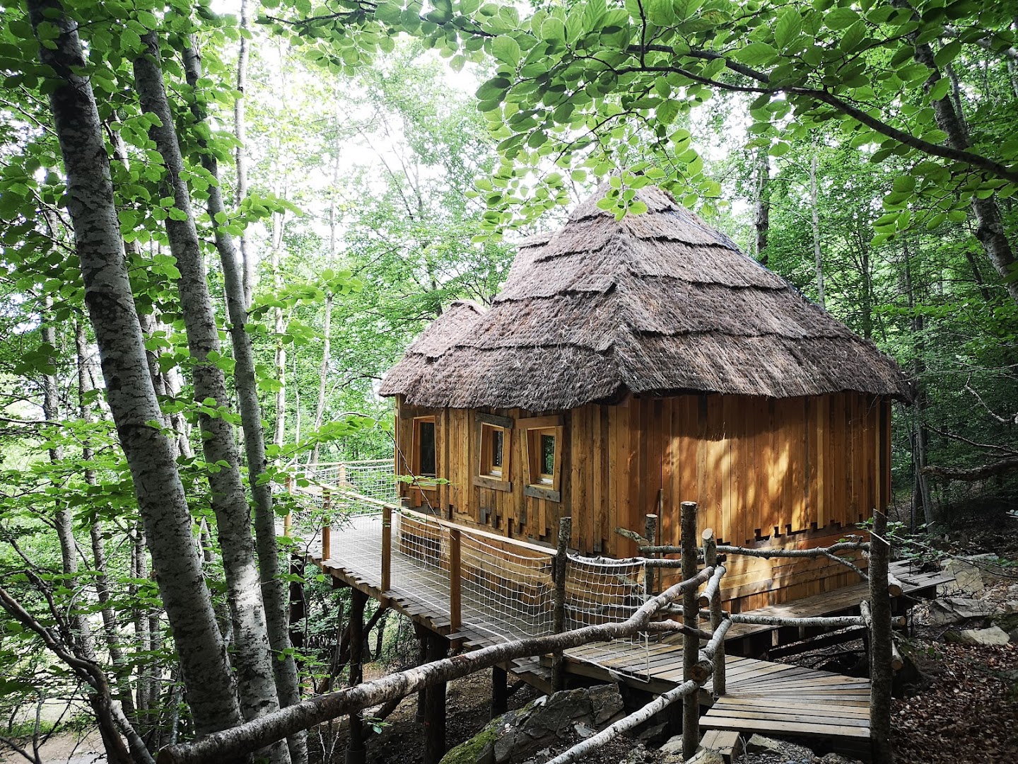 Les cabanes enchantees