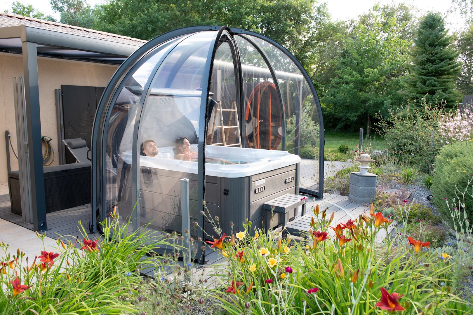 L'Escale Sud Gironde - gite romantique avec jacuzzi privatif