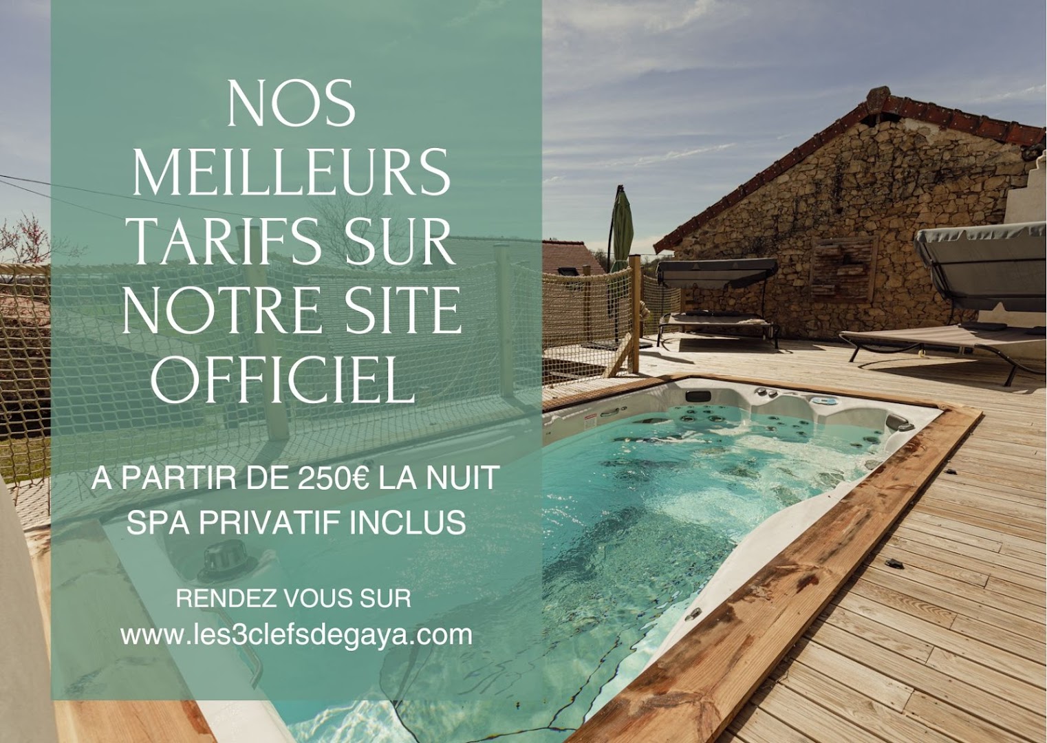 Les 3 Clefs de GaYa Bien-Etre & Spa privatif