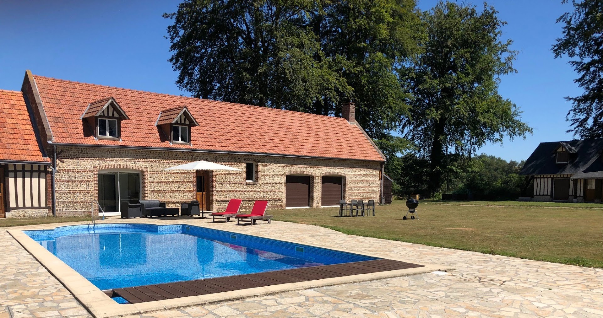 Clos Celeste - Campagne d'Etretat avec piscine et spa