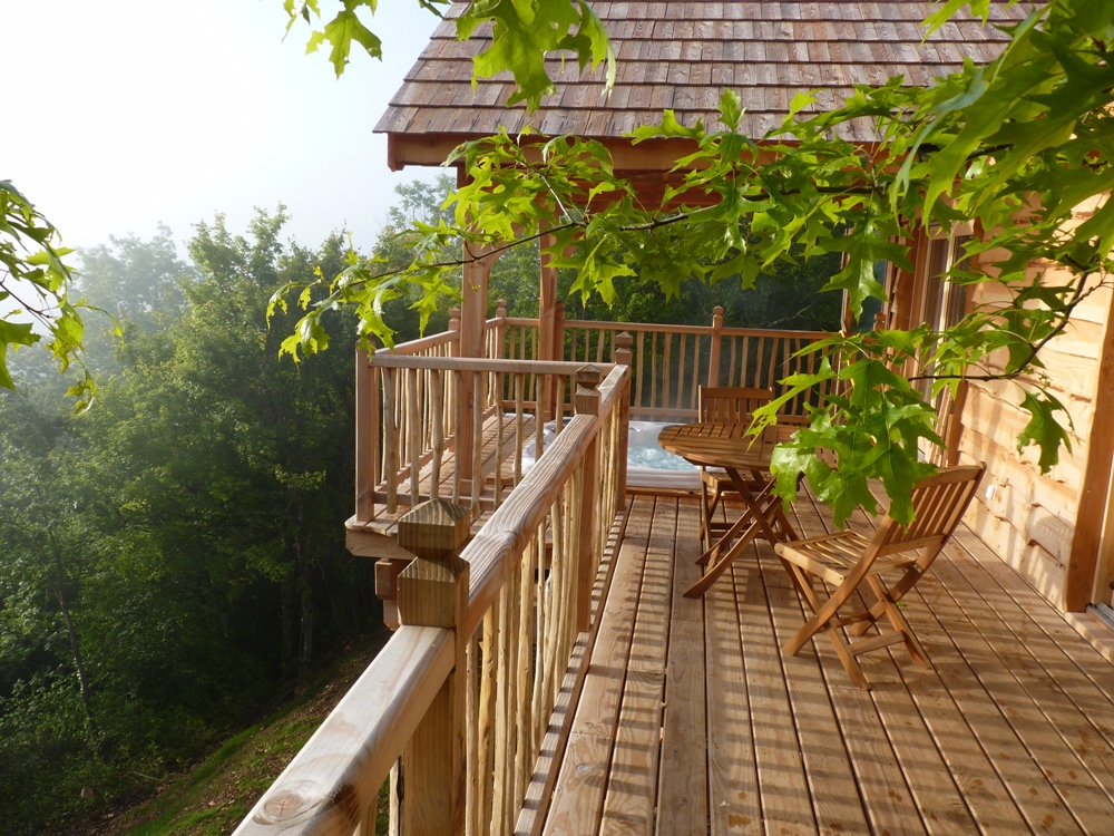 La cabane-spa des Figuiers