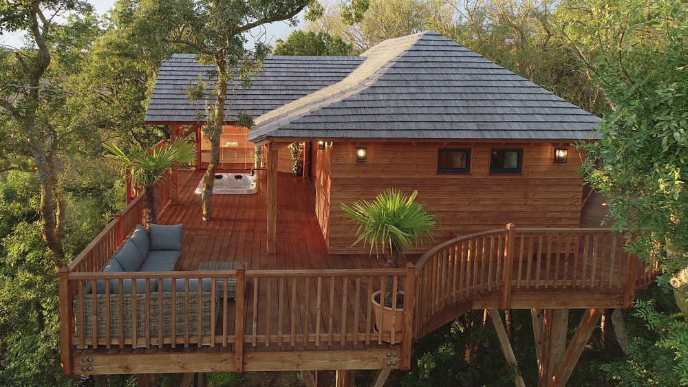 Cabane de Prestige avec Jacuzzi et Sauna privatifs