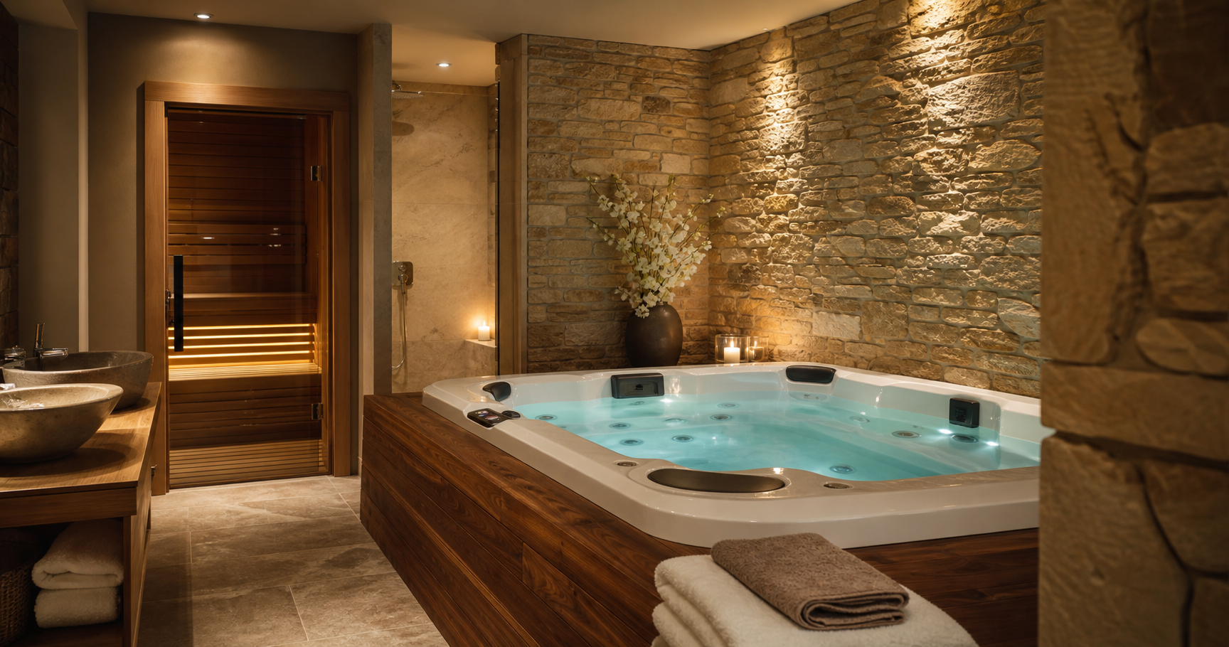 Jacuzzi prive, terrasse, Roubaix