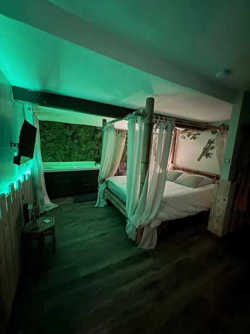L'Everest Room : Love room, week-end romantique, chambres d'hotes, piscine, jacuzzi, proche La Valentine, Marseille