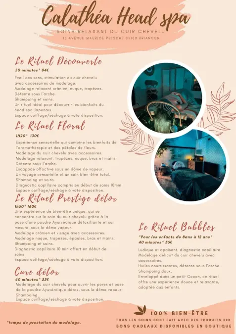Calathea, Head SPA, boutique bien etre et botanique