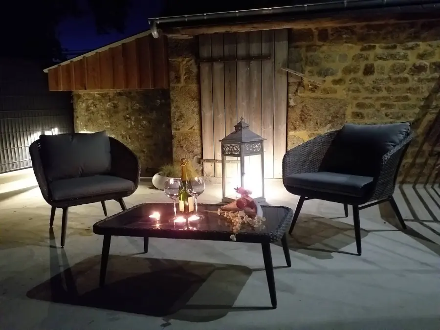 Le Ptit Spa de L'Abbaye Suite love et Spa prive